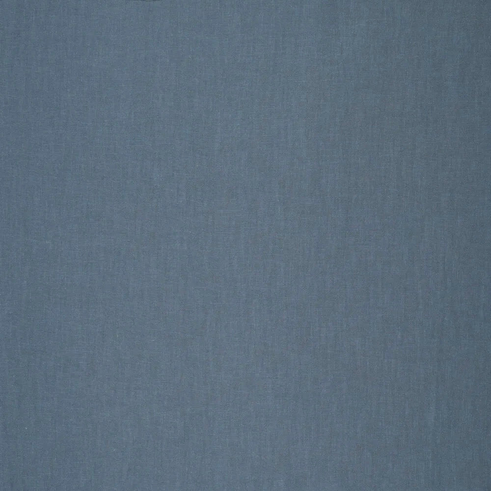 100% Lina audums - dūmakains džinsu tonis 230 g/m²