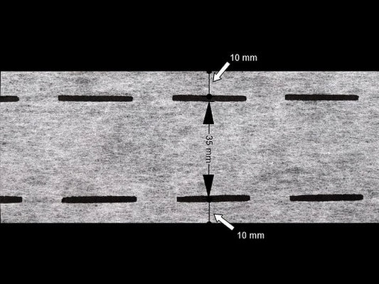 Non-woven tape, interfacing| 55 mm|white or black