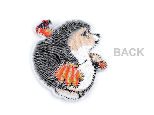 Bügelapplikation "Igel" 5,3 x 6,2 cm