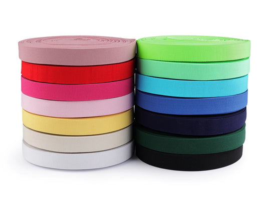 Soft 25 mm Elastic | Elastic For Sewing Clothes - Fuchsia (2 m Pack)