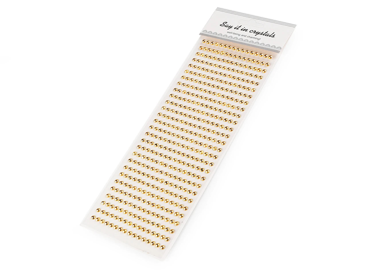 Pašlīmējošas dekoratīvās pērles Ø 5 mm