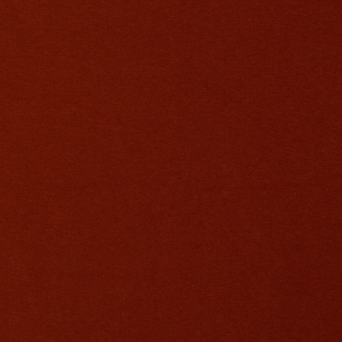 Tricot molletonné en coton - terracotta