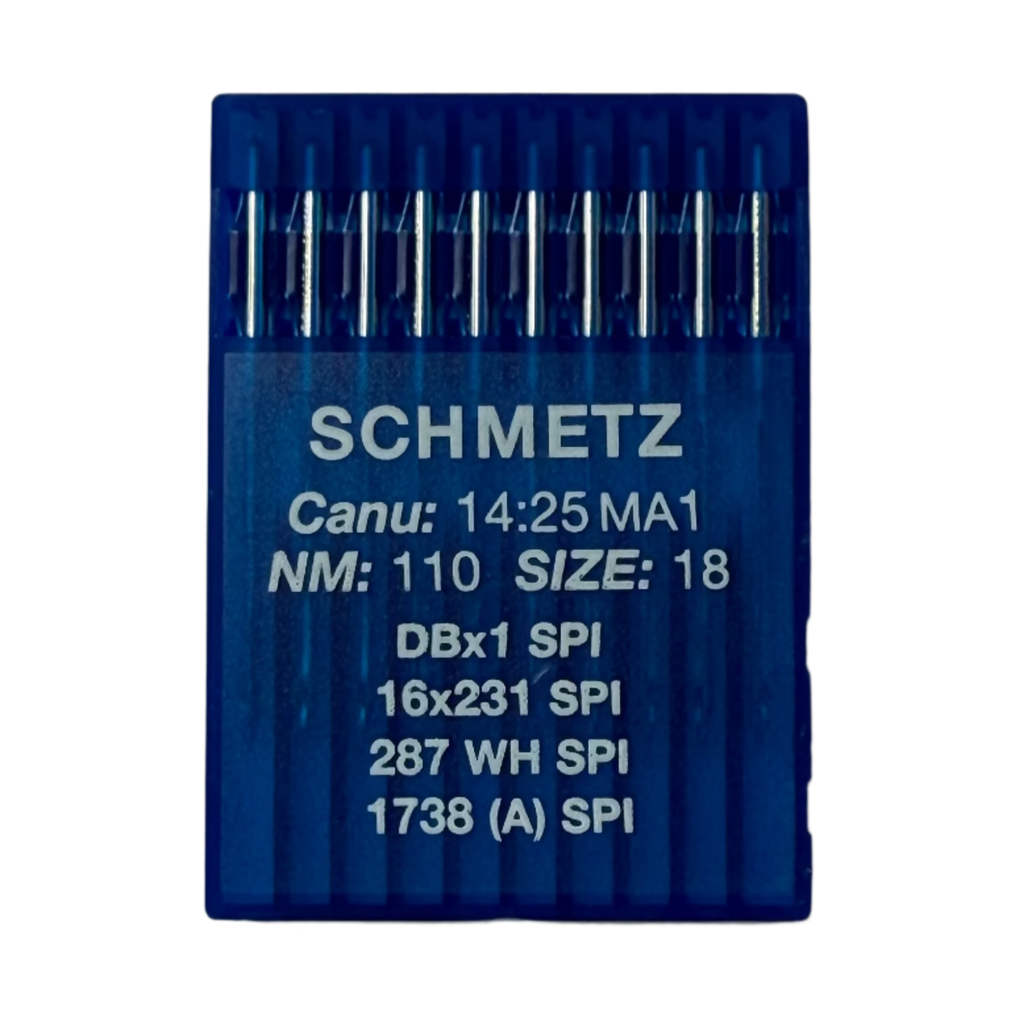 Needles for industrial sewing machines SCHMETZ DBx1 SPI – for dense and thin fabrics (10 pcs.)