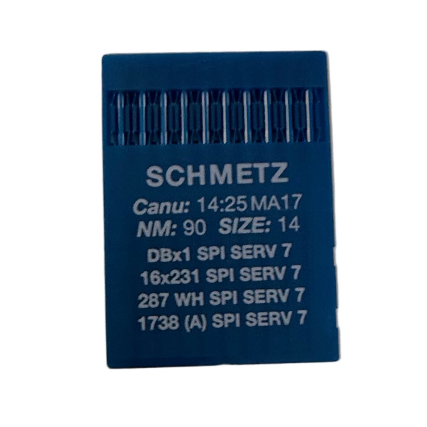 Adatas rūpnieciskajām šujmašīnām SCHMETZ DBx1 SPI SERV 7 – blīviem un plāniem audumiem (10gab.)