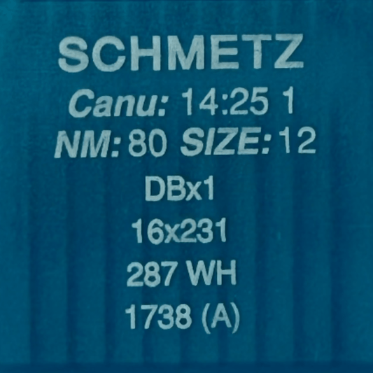 Adatas rūpnieciskajām šujmašīnām SCHMETZ DBx1 – universālās (10gab.)