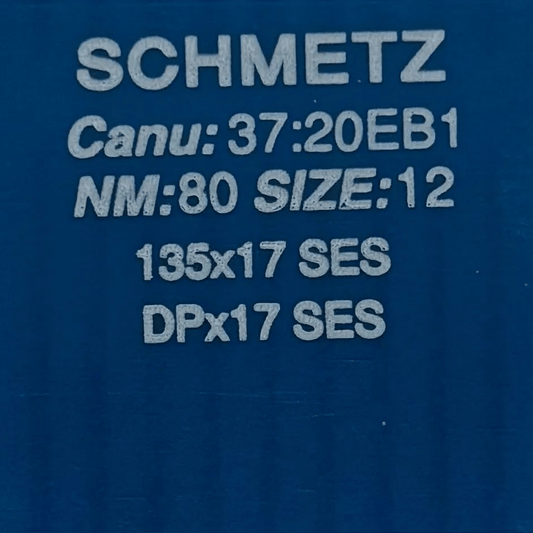 Image of SCHMETZ DPX17 SES industrial sewing machine needles – for knitwear and sportswear (10 pcs.) – available at Charlotte Fabrics