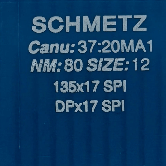 alt
Image with SCHMETZ DPx17 SPI industrial sewing machine needles – for dense and thin fabrics (10 pcs.) – available at Šarlotes audumi