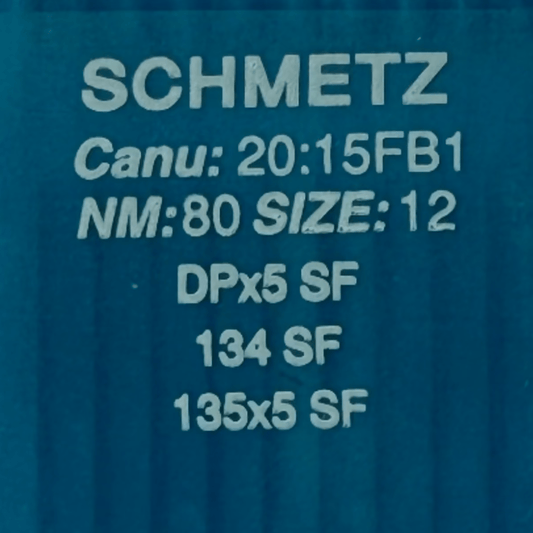 Adatas rūpnieciskajām šujmašīnām SCHMETZ DPx5 SF SUK – īpaši smalkai trikotāžai (10gab.)