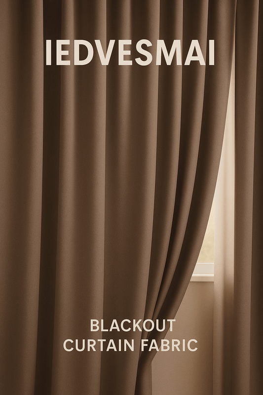 Aizkaru audums, aptumšojošs Blackout|230 g/m² 140 cm| kapučino