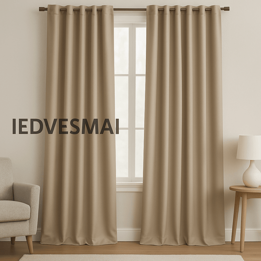 Aizkaru audums, aptumšojošs Blackout|230 g/m² 140 cm|bēšs