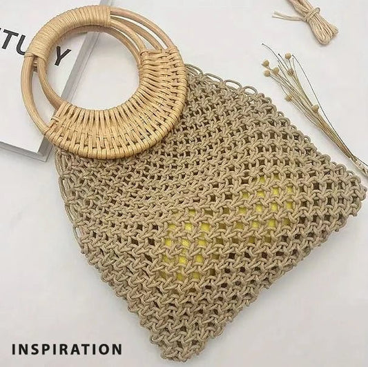 Apaļie austie rotangpalmas rokturi Ø16.5 cm| 2 gb.