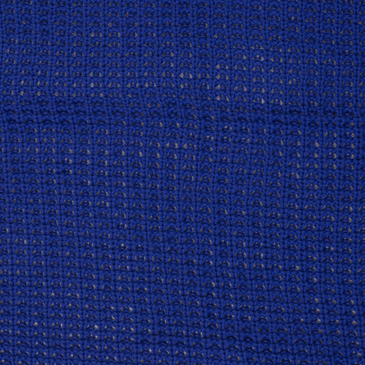Attēls ar Biezs 100% kokvilnas adījums - karaliski zils 615 g/m² – pieejams Šarlotes audumi