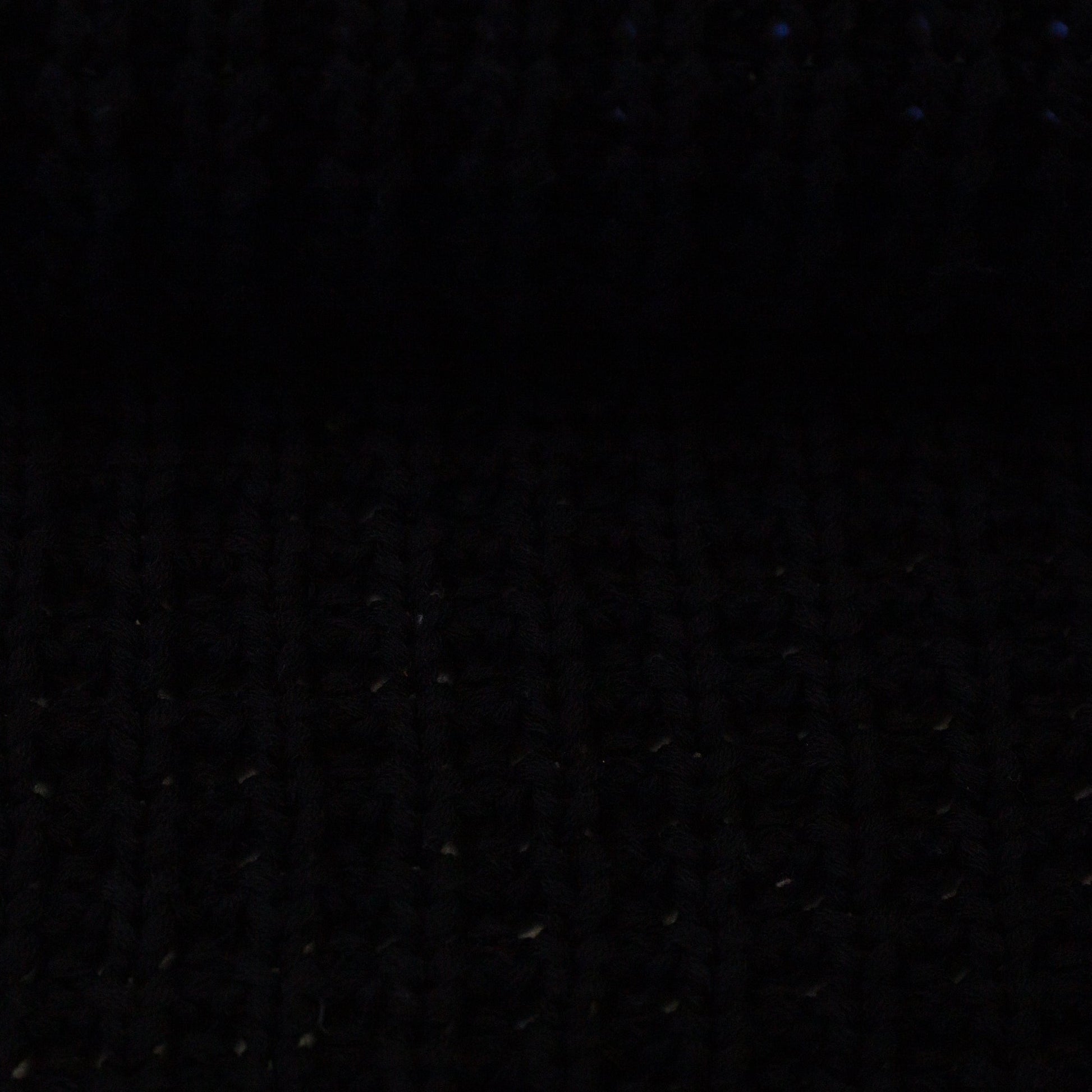 Attēls ar Biezs 100 % kokvilnas adījums - melns 615 g/m² – pieejams Šarlotes audumi