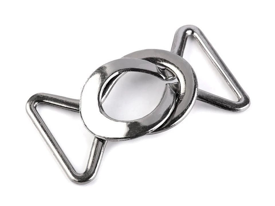 Attēls ar Dekoratīva sprādze ar aizdari 24 mm – pieejams Šarlotes audumi