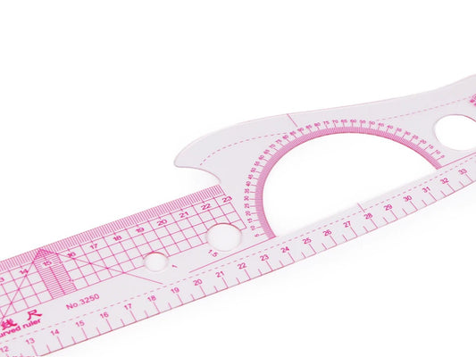 Drēbnieku lineāls | lekāls ar izliekumu