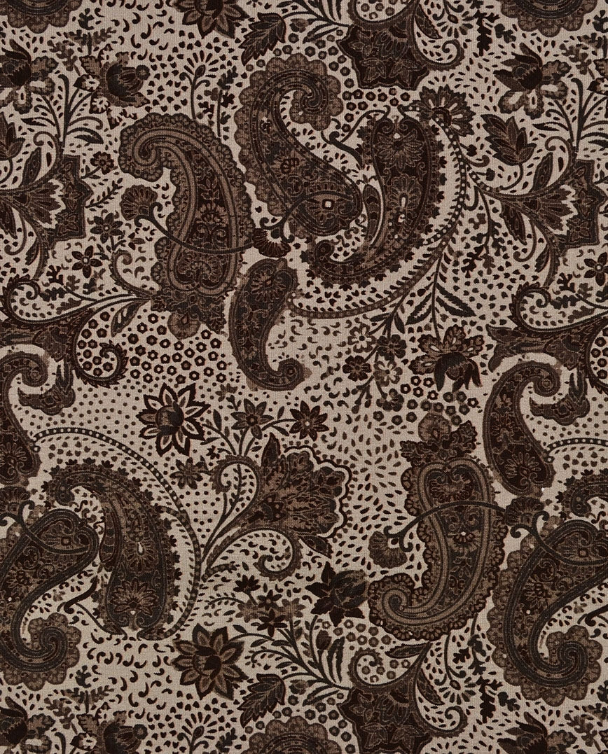 Baumwolljersey, Jersey-braunes elegantes Muster