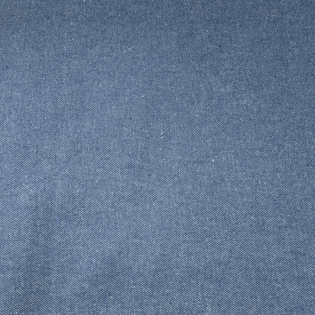 Džinsu audums no pārstrādātas kokvilnas♻️ - zils 365 g/m²