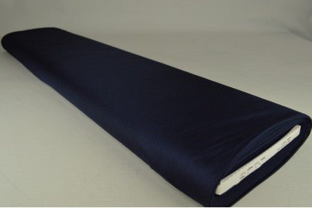 Attēls ar Elastīga trikotāžas odere - tumši zila 75 g/m² – pieejams Šarlotes audumi