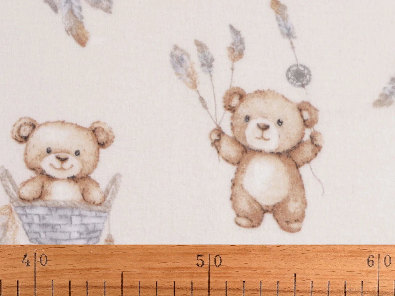 Flanelis - lācīši 155 g/m²