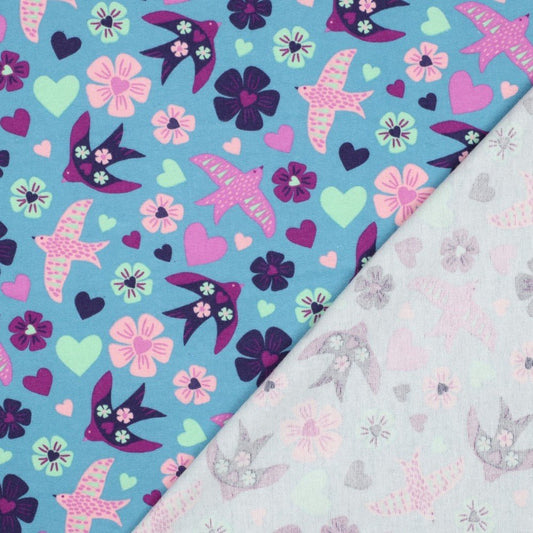 Flanelis - putni 165 g/m²