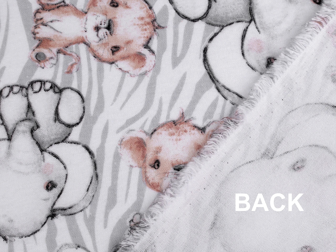 Flanelis - safari 165 g/m²