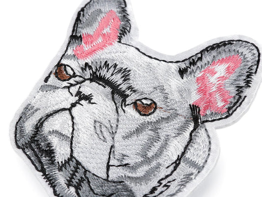 Ielāps uzgludināms buldogs | 5,8 x 7,7 cm