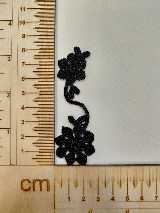 Attēls ar Ielāps/uzšuve 8,5 x 3 cm – pieejams Šarlotes audumi