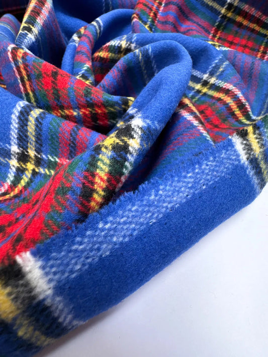 IItālijas tvīda rūtainais audums | 76% poliamīds | 15% vilna | 9% kokvilna | 290 g/m² | 150 cm