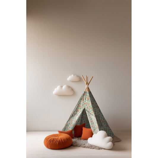 Bild mit Canvas-Stoff: Waldtiere in Eichenblättern – online bei Šarlotes audumi erhältlich