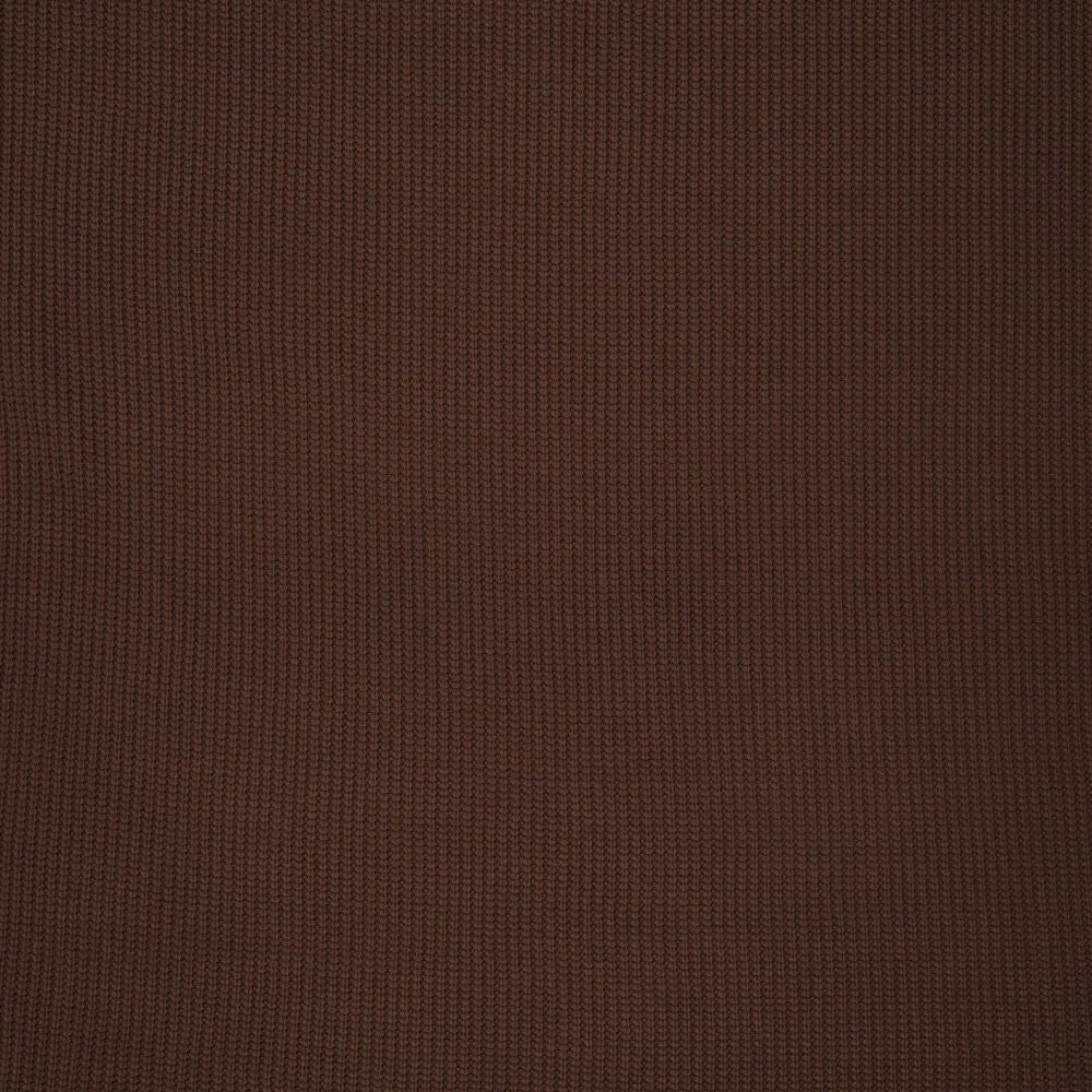 Attēls ar Kokvilnas adījums - šololādes tonis 500 g/m² – pieejams Šarlotes audumi