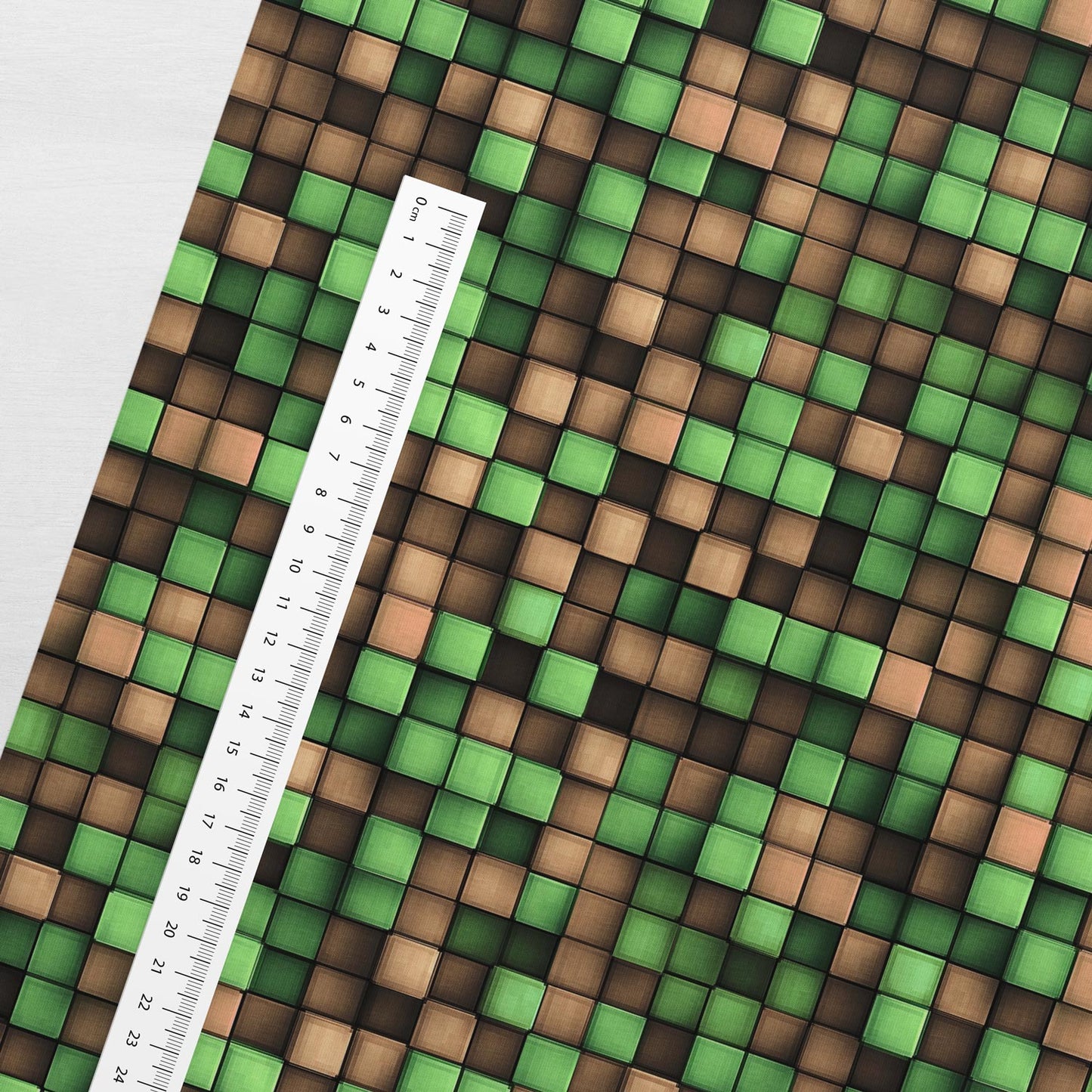 Attēls ar Kokvilnas cilpiņtrikotāža - pikseļi 250 g/m² – pieejams Šarlotes audumi