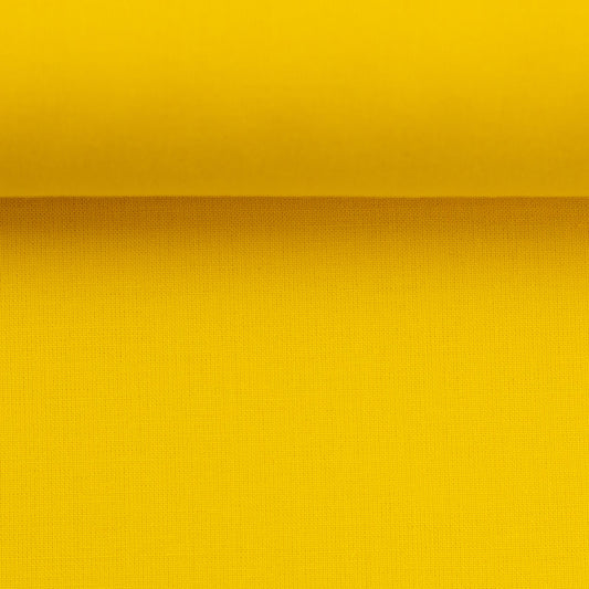 Kokvilnas cilpiņtrikotāža - saules dzeltena 240 g/m²