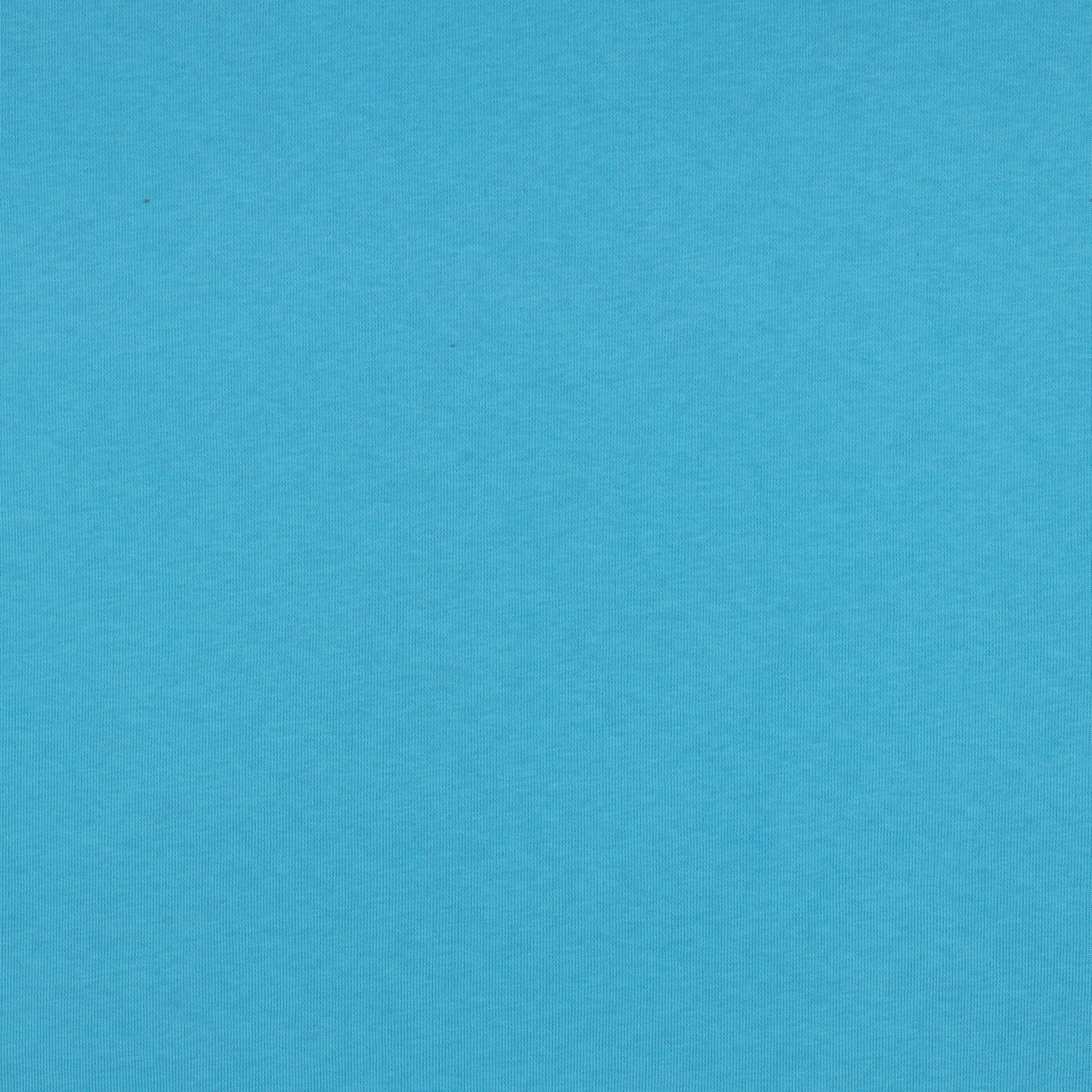 Kokvilnas siltināta trikotāža - tirkīzzila 285 g/m²