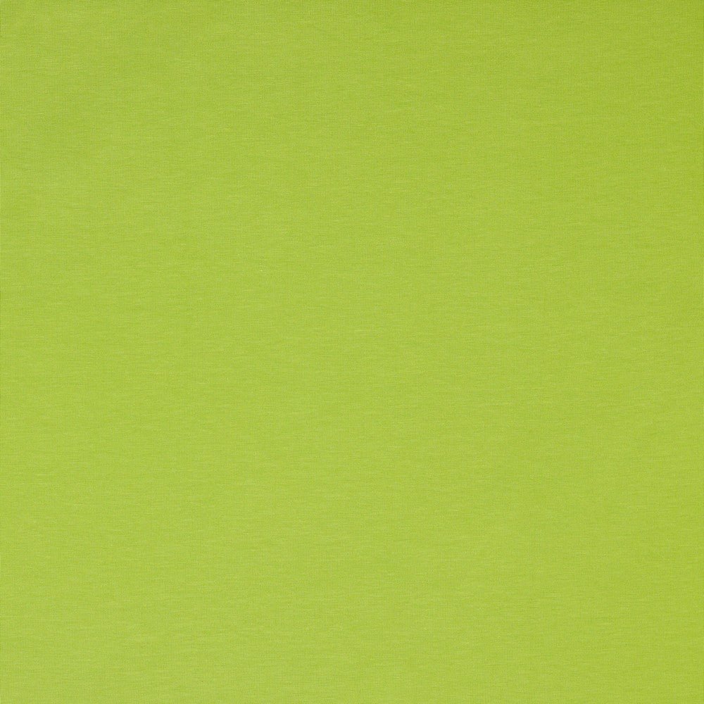 Kokvilnas siltināta trikotāža - zaļais ābols 285 g/m²