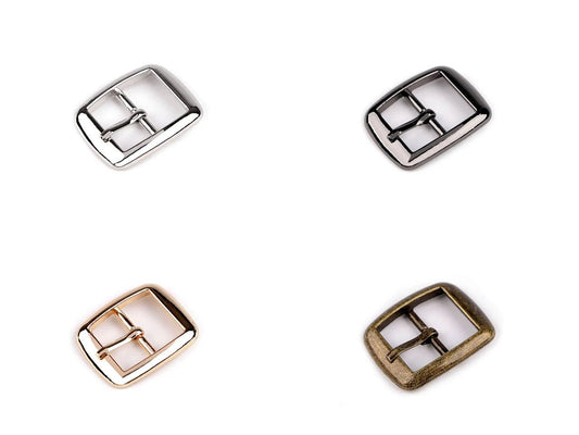 Attēls ar Metāla sprādze jostai vai somai 20 mm|dažādu toņu – pieejams Šarlotes audumi