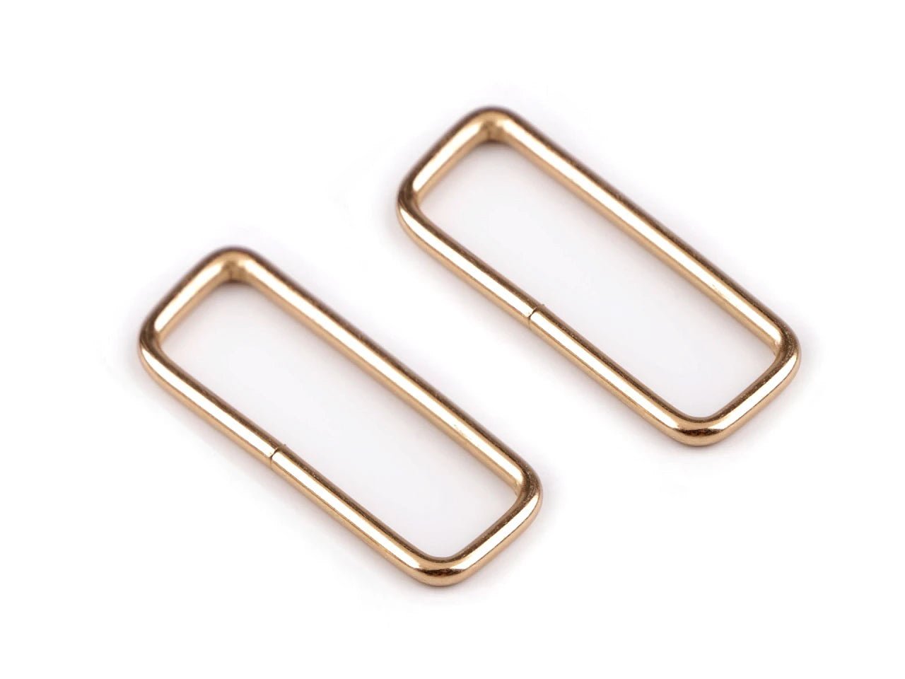Image de rectangle en métal 50 mm – accessoires pour sacs et sangles – disponible chez Charlotte Tissus
