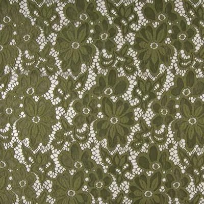 Mežģīņu audums - haki 180 g/m²