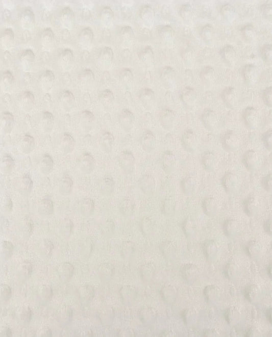 Minky fliss - piena balts 260 g/m²