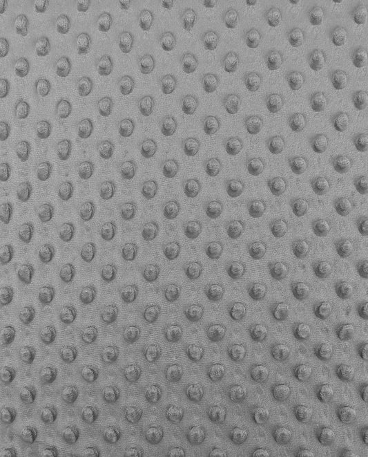 Minky flīss - tumši pelēks 260 g/m²