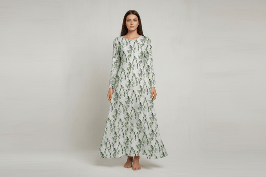 Attēls ar Muslīns - eikalipti 120 g/m² – pieejams Šarlotes audumi