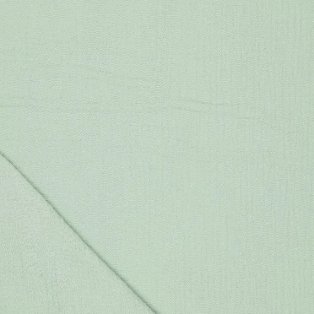 Attēls ar Muslīns - mint 125 g/m² – pieejams Šarlotes audumi