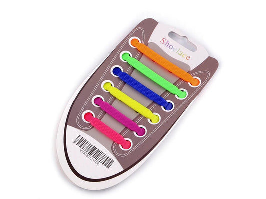 Nesienamas Kurpju šņores silikona| Dažādu krāsu