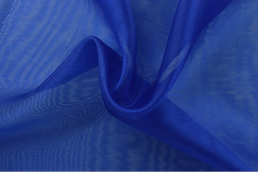 Organza - rudzupuķu zila 25 g/m²