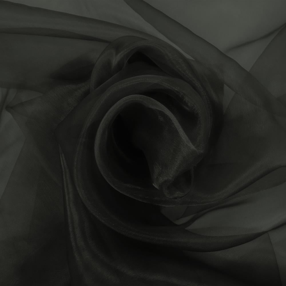 Organza - tumši pelēka 25 g/m²