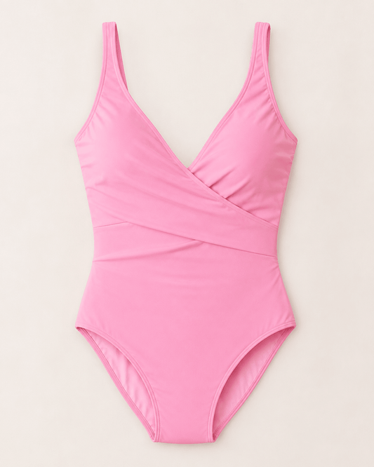 Image of swimsuit fabric with UPF 50+ and chlorine resistance - pink – available online at Charlotte's Fabrics
