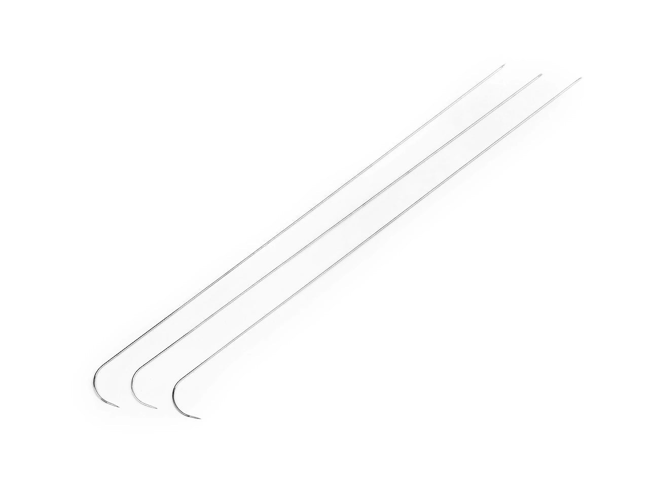 Pērlīšu izliekta adata 19 cm | Ø0.6 mm | 3 gab.