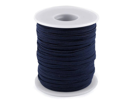 Plakanā gumija - 3 mm tumši zila