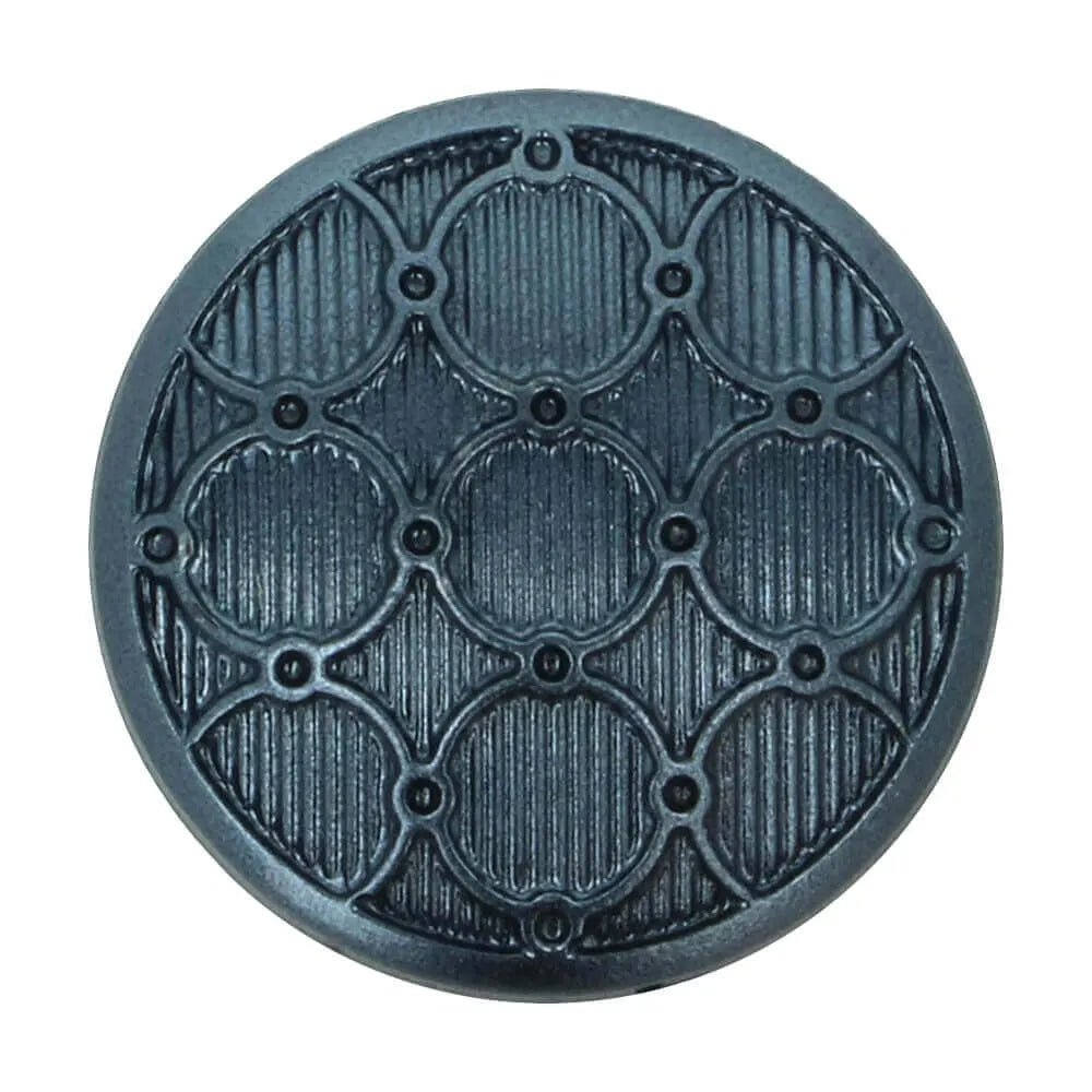 Attēls ar Pogas uz kājiņas 15 mm - tumši zila – pieejams Šarlotes audumi