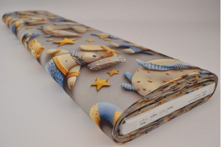 Premium 100% kokvilnas audums - mīkstās mantiņas 110 g/m²