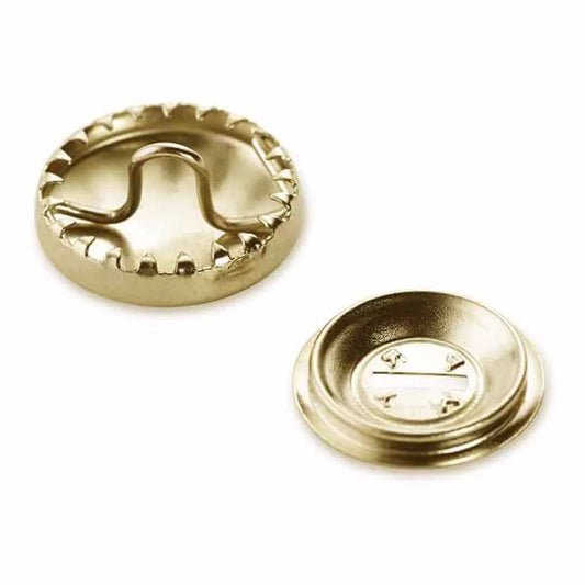 Attēls ar Prym apvelkamās pogas ar veidni 15 mm – pieejams Šarlotes audumi